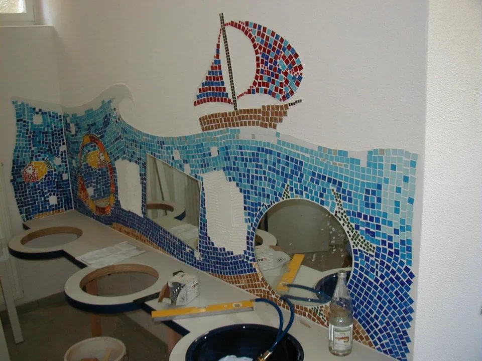 Kinderbadezimmer Mosaik - Schlenker Fliesen Radolfzell Bodensee
