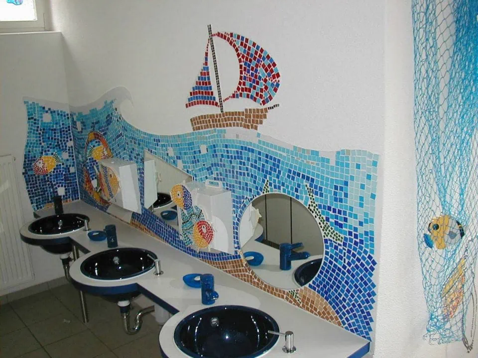 Kinderbadezimmer Mosaik - Schlenker Fliesen Radolfzell Bodensee
